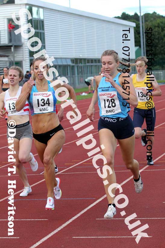 BMC 800 metes, Chester le Street, August 9th. Photo: David T. Hewitson/Sports for All Pics